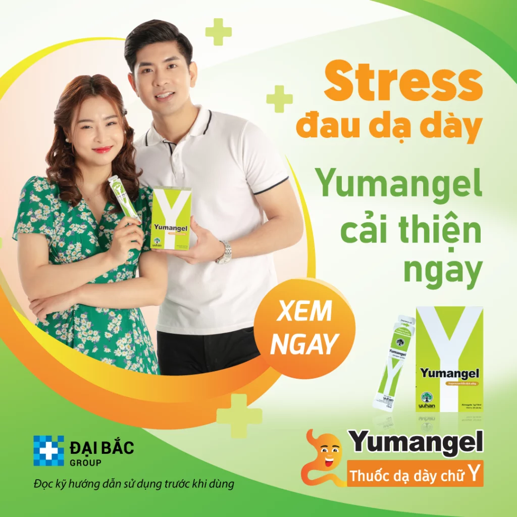 Yumangel giúp giảm nhanh cơn đau dạ dày