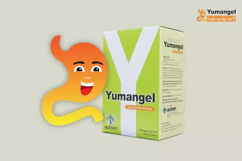 Thuốc Yumangel giúp giảm đầy hơi chướng bụng khi ăn sầu riêng sau 5-10 phút